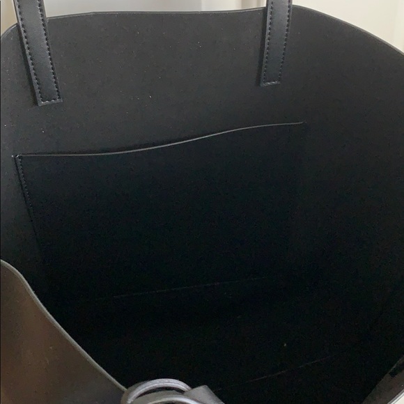 AZURINA Black Vegan Tote Bag - Picture 2 of 2